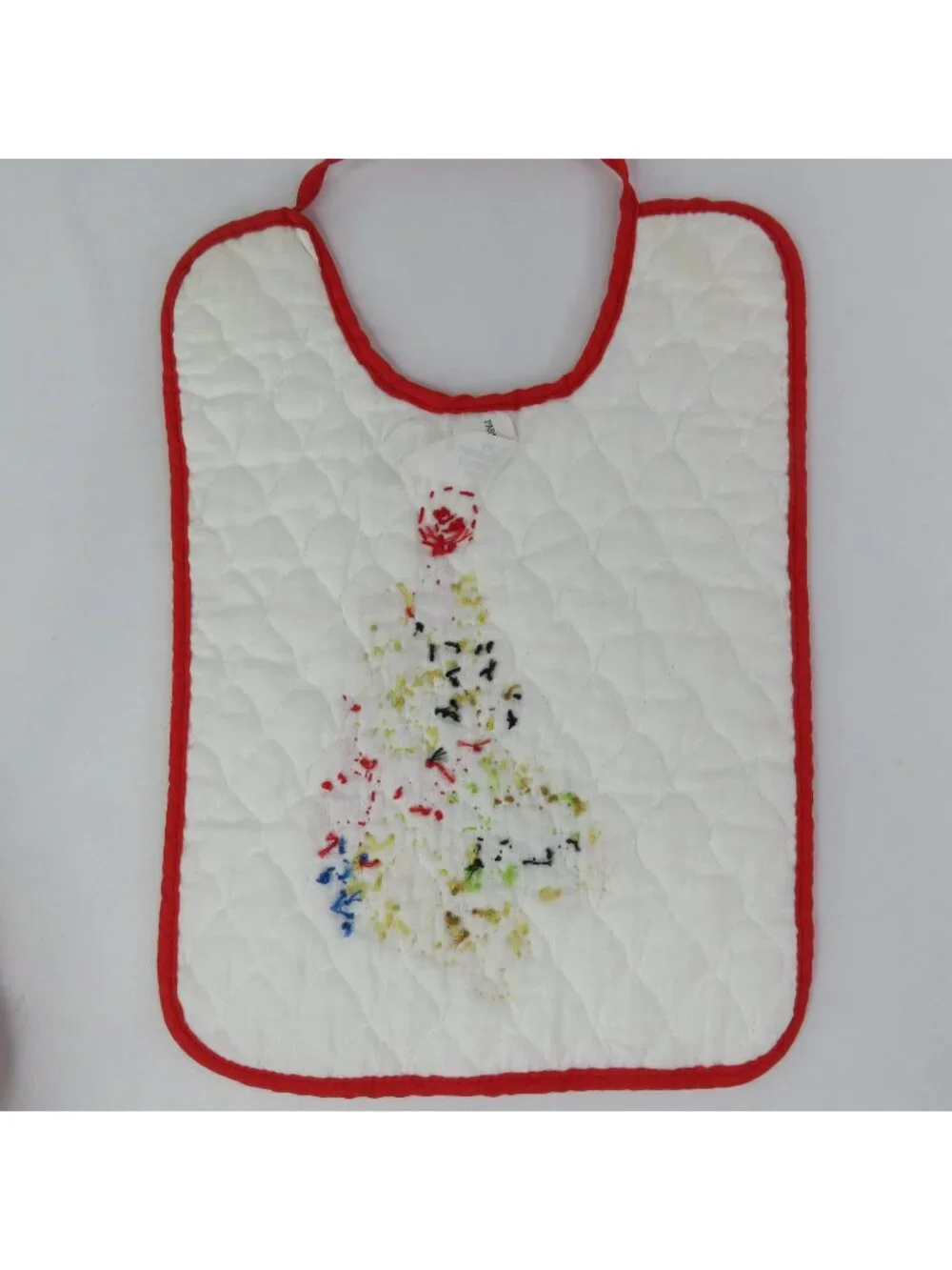 Disney Hand Embroidered Winnie the Pooh Baby Bib - Set of Two Cross Stitch Bibs